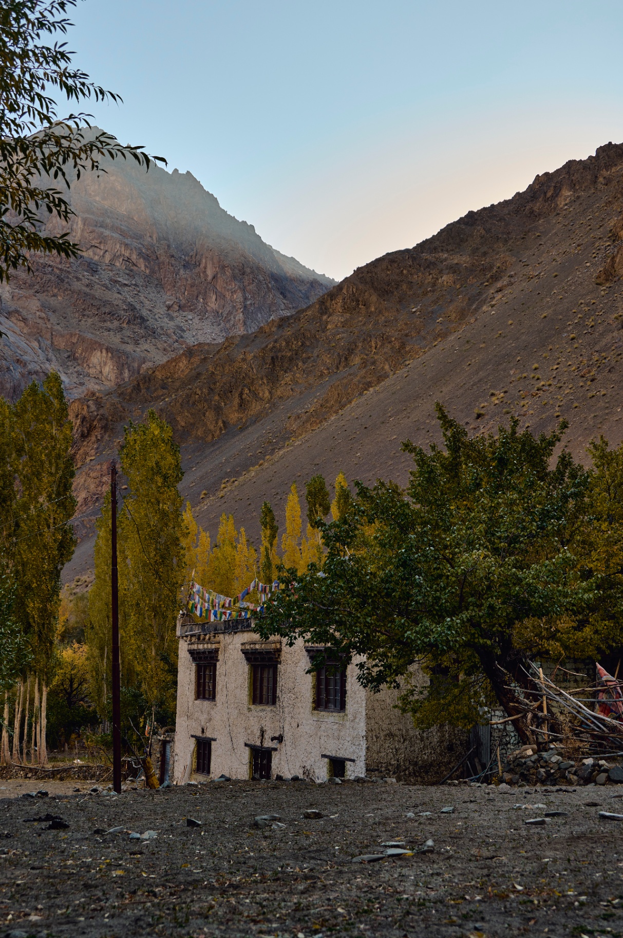 Traditional Ladakhi home where workshops are held
